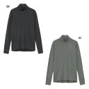 シースリーフィット ゴールドウィン レディース ウールタートルネックロングスリーブ 長袖Tシャツ ロンT トップス ブラック 黒 グレー 灰色 送料無料 C3f...
