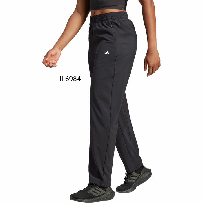 アディダス レディース W TRAINING トラックパンツ ジャージ パンツ ズボン ボトムス レーニングウェア ロングパンツ ブラック 黒 送料無料 adidas IJI54