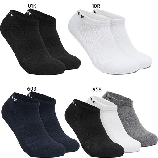 オークリー メンズ レディース 3P NO SHOW SOCK 靴下 ソックス 3足セット 3足組 アンクル丈 トレーニング スポーツ ホワイト 白 ブラック 黒 ネイビー 送料無料 OAKLEY 93251JP オークリー メンズ レディース 3P NO SHOW SOCK 靴下 ソックス 3足セット 3足組 アンクル丈 トレーニング スポーツ ホワイト 白 ブラック 黒 ネイビー 送料無料 OAKLEY 93251JP