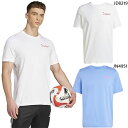 アディダス メンズ F50 ヒストリー グラフィック Tシャツ サッカーウェア フットサルウェア トップス 半袖Tシャツ ホワイト 白 ブルー 青 送料無料 a...