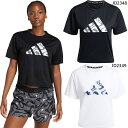 アディダス レディース RUN IT BL TEE W ジョギング マラソン ランニングウェア トップス 半袖Tシャツ ホワイト 白 ブラック 黒 送料無料 a...