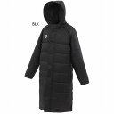 スフィーダ ジュニア キッズ BP パデッドロングコート ライン LINE JR サッカーウェア フットサルウェア トップス 上着 アウター ベンチコート ブラ...