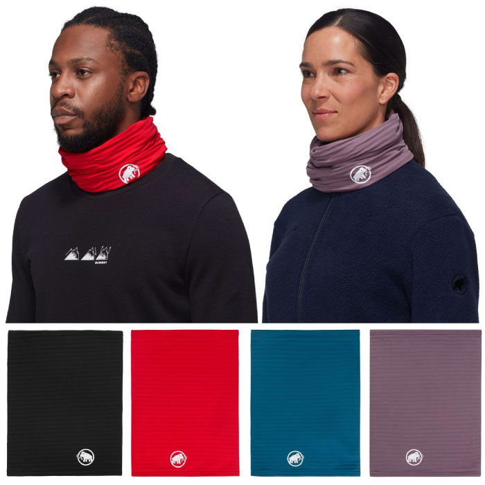 マムート メンズ レディース タイス ライト ネックゲートル Taiss Light Neck Gaiter ネックウォーマー 登山 ハイキング スキー ストレッチ 軽量 ブラック 黒 レッド 赤 送料無料 Mammut 1191-01081