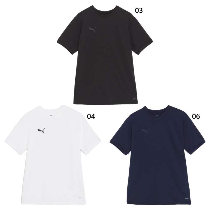 プーマ メンズ サッカー PUMAFTBL トラベル 半袖 Tシャツ サッカーウェア フットサルウェア トップス 半袖Tシャツ ホワイト 白 ブラック 黒 ネイビー 送料無料 PUMA 660129