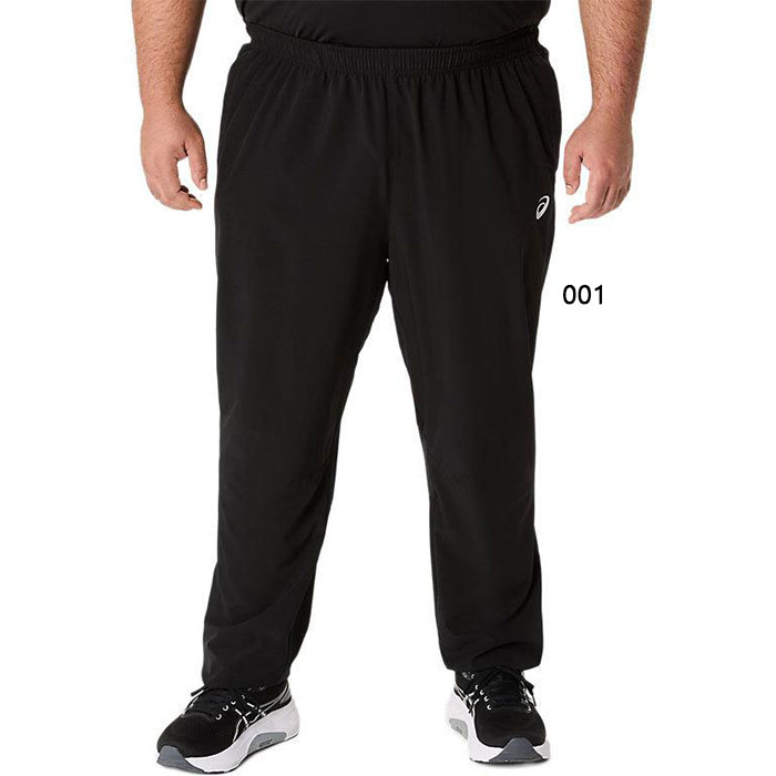 アシックス メンズ シルバーウーブンパンツ SILVER WOVEN PANT フィットネス トレーニングウェア ボトムス ランニング ブラック 黒 送料無料 asics 2011D293