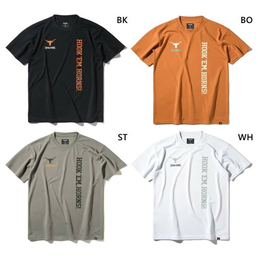スポルディング メンズ レディース Tシャツ テキサス HOOK’EM ホーンズ バスケットボールウェア トップス 半袖Tシャツ ホワイト 白 ブラック 黒 送料無料 SPALDING SMT25032TX スポルディング メンズ レディース Tシャツ テキサス HOOK’EM ホーンズ バスケットボールウェア トップス 半袖Tシャツ ホワイト 白 ブラック 黒 送料無料 SPALDING SMT25032TX