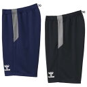 ヒュンメル メンズ チームトレーニングハーフパンツ サッカーウェア フットサルウェア ボトムス ショートパンツ ブラック 黒 ネイビー 送料無料 hummel ...