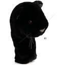 プーマゴルフ メンズ レディース プーマキャット PUMA CAT ヘッドカバー ゴルフ用品 ドライバー用 ブラック 黒 送料無料 Puma Golf 0919...