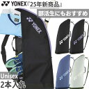 2本入れ ヨネックス メンズ レディース ジュニア ラケットケース2 テニスバッグ 鞄 バドミントン ブラック 黒 ネイビー 送料無料 YONEX BAG253...