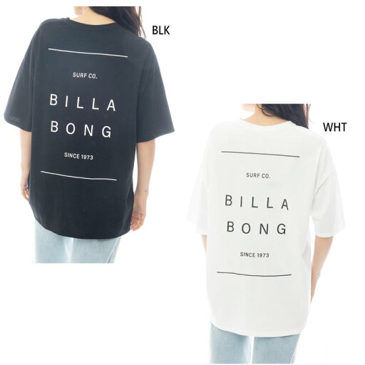 ビラボン レディース ライン クリーンロゴ ルーズ Tシャツ LINE CLEAN LOGO LOOSE TEE 半袖 トップス クルーネック アウトドア ストリート ホワイト 白 ブラック 黒 送料無料 BILLABONG BF013209 ビラボン レディース ライン クリーンロゴ ルーズ Tシャツ LINE CLEAN LOGO LOOSE TEE 半袖 トップス クルーネック アウトドア ストリート ホワイト 白 ブラック 黒 送料無料 BILLABONG BF013209