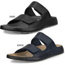 エコー メンズ ヌバック2 ストラップサンダル cozmo sandal サンダル シューズ ブラック 黒 ブルー 青 送料無料 ecco 500904