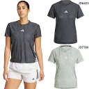 アディダス レディース ULT ENG TEE W ジョギング マラソン ランニングウェア トップス 半袖Tシャツ ブラック 黒 シルバー 送料無料 adida...
