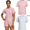 アディダス レディース オウン ザ ラン クライマクール スリーストライプス ジョギング マラソン ランニングウェア トップス 半袖Tシャツ グレー ピンク 灰...