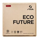 スティガ メンズ レディース エコ フューチャー ECO FUTURE 卓球ラケットラバー テンション系裏ソフト ブラック 黒 レッド 赤 送料無料 STIGA...