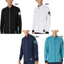 アシックス メンズ ドライストレッチニットジャケット フィットネス トレーニングウェア トップス 長袖 UVカット ホワイト 白 ブラック 黒 ネイビー ブルー 青 送料無料 asics 2031E986(4)