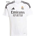 アディダス ジュニア キッズ レアル・マドリード ホーム レプリカ ユニフォーム サッカーウェア フットサルウェア トップス 半袖 ホワイト 白 送料無料 ad...