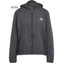アディダス レディース アルティメット ランニング UV ジャケット ジョギング マラソン ランニングウェア トップス 上着 アウター 長袖 ブラック 黒 送料...