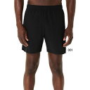 アシックス メンズ ストレッチウーブンショーツ ジョギング マラソン ランニングウェア ボトムス ブラック 黒 送料無料 asics 2101A300