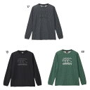 カンタベリー メンズ アールプラス ロングスリーブワーク アウトティー フィットネス トレーニングウェア トップス 長袖 ブラック 黒 グレー グリーン 灰色 緑 送料無料 canterbury RP425063