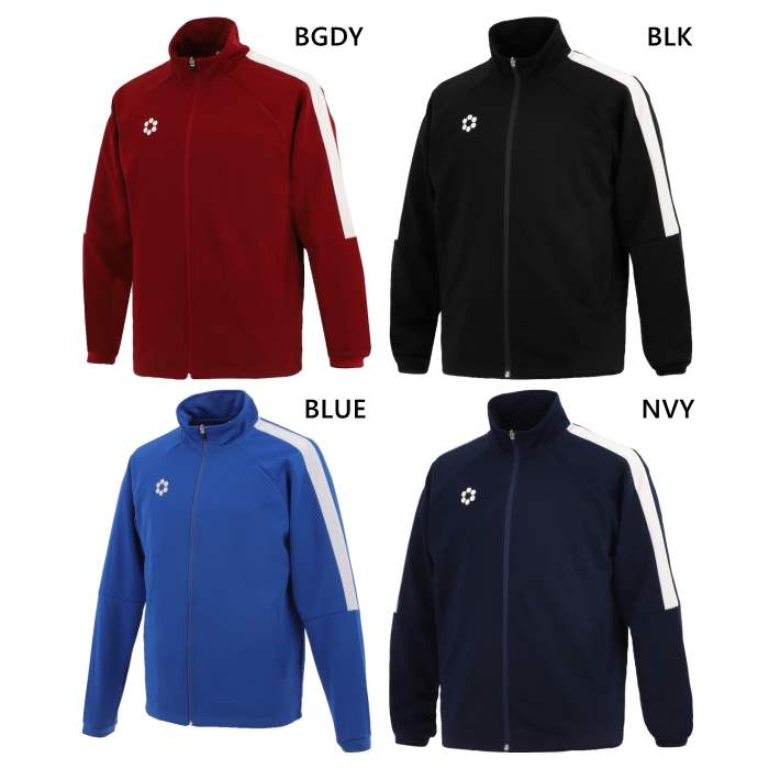 スフィーダ メンズ レディース BP ウォームアップジャケット サッカーウェア フットサルウェア トップス ジャージ 長袖 アウター ブラック 黒 ネイビー ブ...