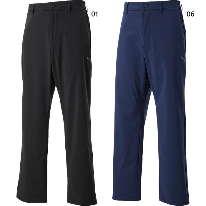 プーマ メンズ レディース ESS ニット フルレングス ストレート パンツ フィットネス トレーニングウェア ボトムス 吸水速乾 UVカット ブラック 黒 ネイビー 送料無料 PUMA 686881