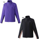 ダンロップ レディース トラックジャケット TRACK JACKET テニス バドミントンウェア トップス ジャージ アウター 長袖 ブラック 黒 送料無料 D...