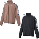 ダンロップ メンズ レディース トラックジャケット TRACK JACKET テニス バドミントンウェア トップス 上着 アウター 長袖 ジャージ ブラック 黒...