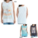 ビラボン レディース グラフィック ルーズ タンクトップ GRAPHIC LOOSE TANK TOP カジュアルウェア トップス サーフ カジュアル ホワイト...