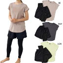 3点セット カッパ レディース 水陸両用 半袖Tシャツ+ショートパンツ...(4)