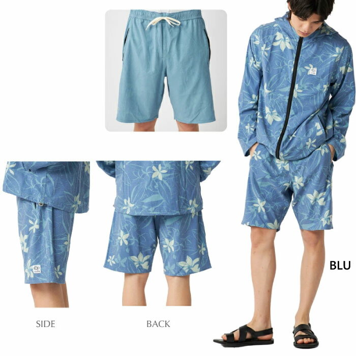 サイズ：XL オーシャンパシフィック メンズ 水陸両用 リバーシブル ショートパンツ カジュアル水着 ブラック 黒 送料無料 Ocean Pacific OP 514752