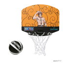 スポルディング メンズ レディース ジュニア マイクロミニ ワンピース ONE PIECE メラメラの実 バスケットボール ミニゴール 家庭用 送料無料 SPALDING 79-084J