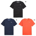 プーマ メンズ フレックス FLEX JACQUARD Tシャツ フィットネス トレーニングウェア トップス 半袖Tシャツ ブラック 黒 ネイビー 送料無料 PUMA 528316