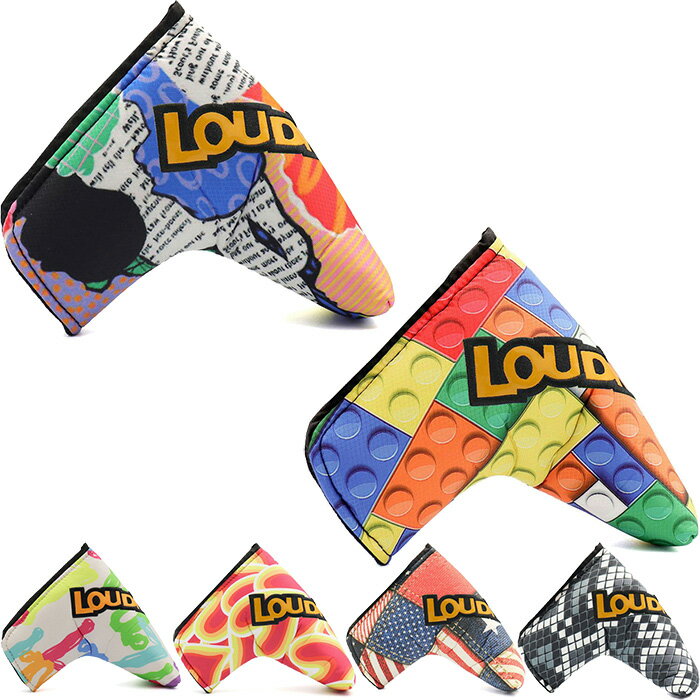ラウドマウス メンズ レディース パターカバー PN用 ピン型 ゴルフ用品 ヘッドカバー 送料無料 LOUDMOUTH 775990