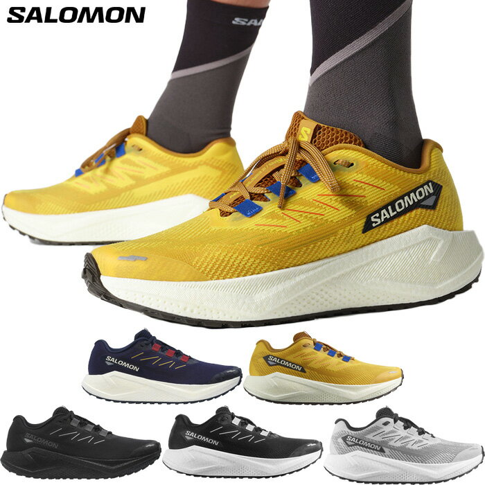 サロモン メンズ エアロ ブレイズ3 AERO BLAZE 3 GRVL ランニングシューズ ジョギング マラソン ブラック 黒 ブルー 青 イエロー 黄色 送料無料 Salomon L47914900 L47915400 L47915600 L47974200