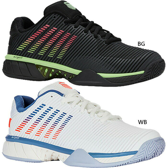 ケースイス メンズ ハイパーコート エクスプレス 2 HYPERCOURT EXPRESS 2 テニスシューズ オールコートモデル ホワイト 白 ブラック 黒 送料無料 K・SWISS KS06613011 KS06613139