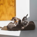 シンプル シープ ボア フリース ベッド S サイズ 犬