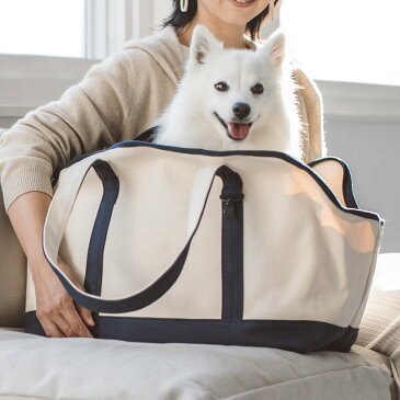 【犬 キャリーバッグ】スクエア トート ハンプ ツートン M サイズキャリーバッグ キャリーバック バッグ かばん 鞄 小型犬用 犬用品 ペット用品 動物 洗える 洗濯 日本 シンプル おしゃれ 人気 旅行 お出掛け ドッグカフェ 散歩