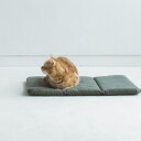 【猫用 ベッド】猫 ねこ キャット cat マット ベッド 猫用 ペット ペット用 シンプル おしゃれ 日本 日本製 国産コットン リネン ソフト マット L ...