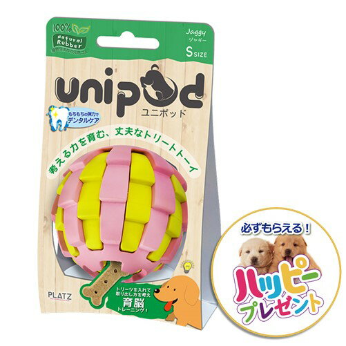 unipod ジャギー S ピンク PLATZ プラッツ ドッグトーイ