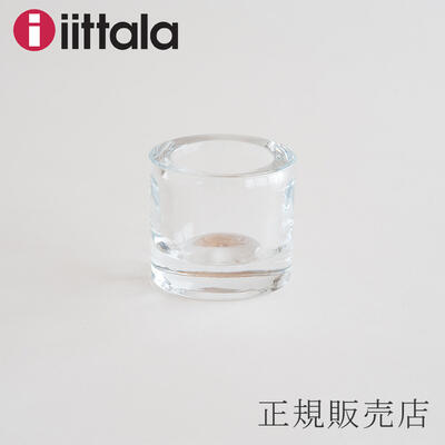 キビ／Kivi キャンドルホルダー クリア イッタラ／iittala 