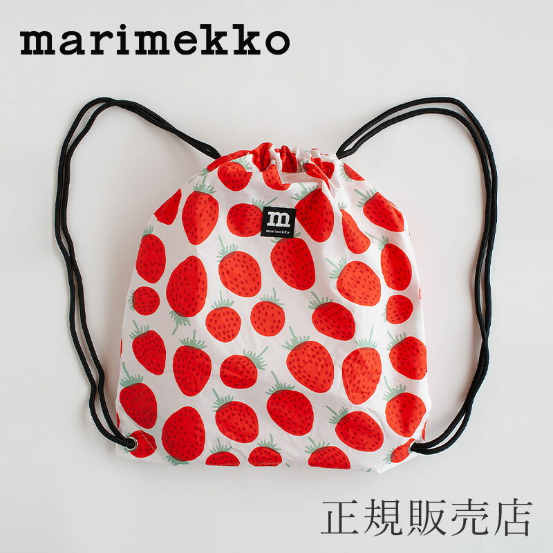 スマートサック マンシッカ レッド×グリーン（マリメッコ／marimekko）のサムネイル