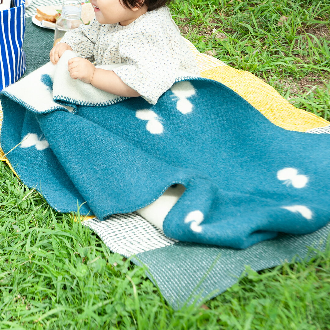 CHOUCHO ウールブランケット ミニ（クリッパン×ミナ ペルホネン）