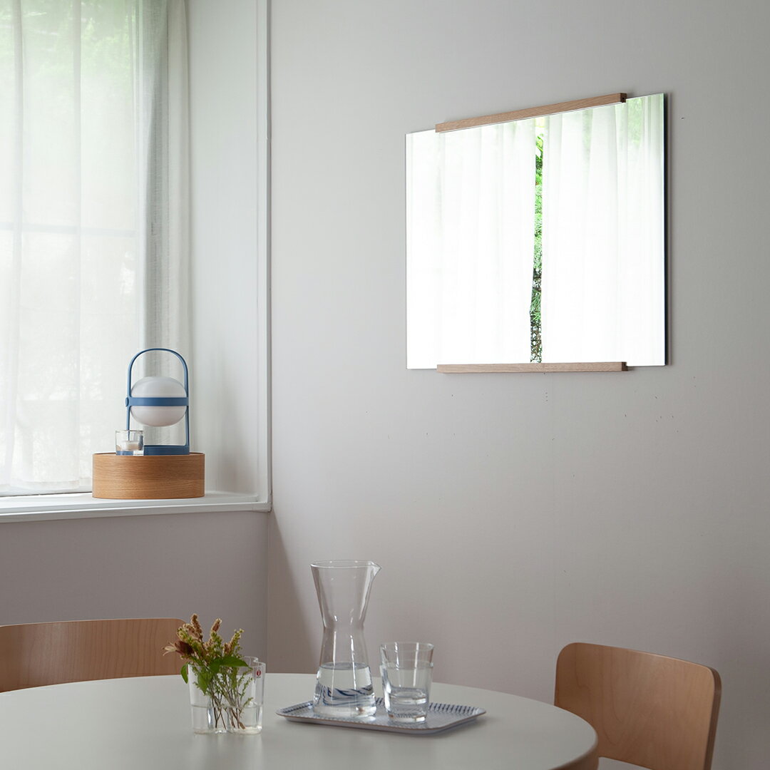 【即納】レクタングラーウォールミラー（ムーベ／MOEBE）