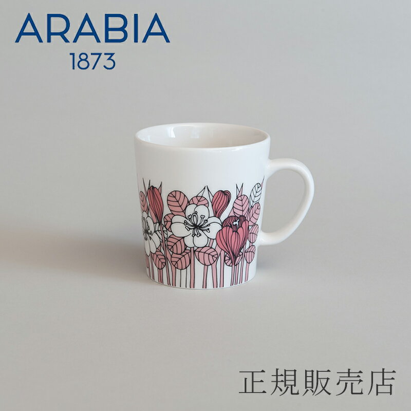 クロッカス／Krokus マグ 0.3L ピンク（アラビア／ARABIA）のサムネイル