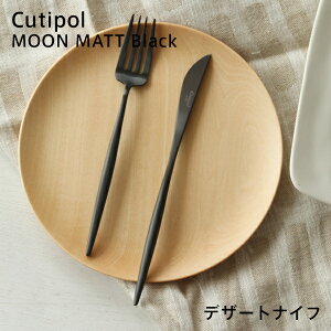 CutipolMOONMATTBlackコーヒースプーン(クチポールムーンマットブラックコーヒースプーン)