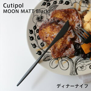 CutipolMOONMATTBlackコーヒースプーン(クチポールムーンマットブラックコーヒースプーン)