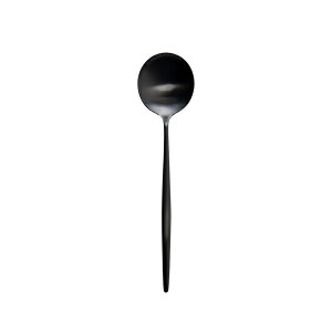 CutipolMOONMATTBlackコーヒースプーン(クチポールムーンマットブラックコーヒースプーン)