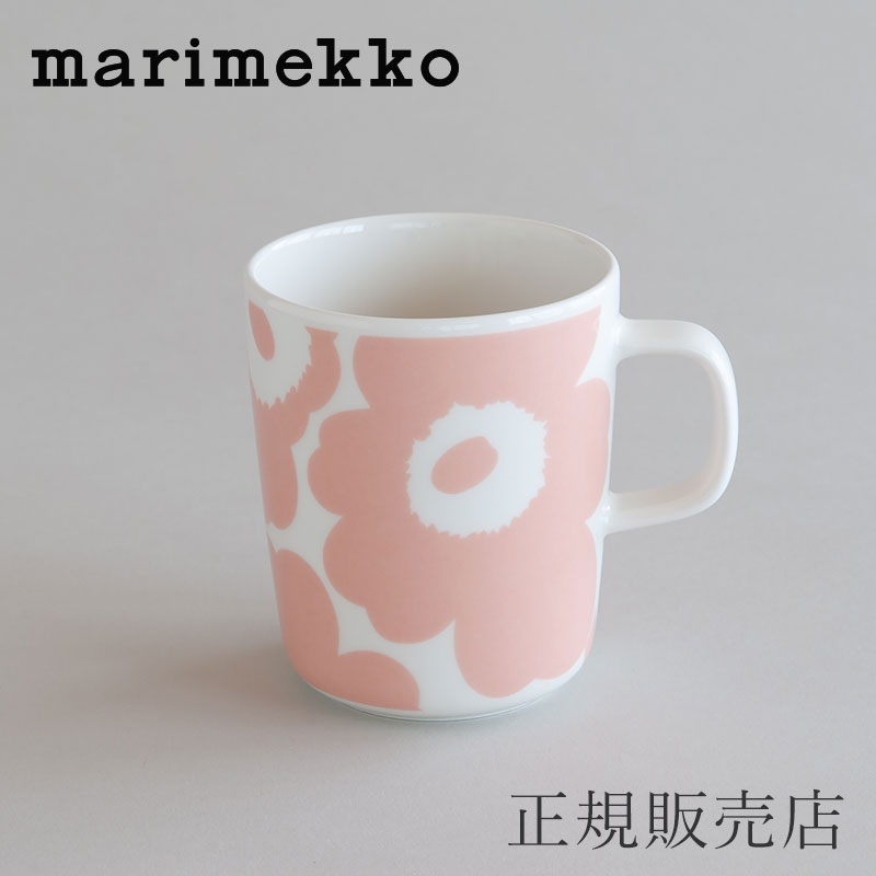 マグ ウニッコ ホワイト×ピンク（マリメッコ／marimekko）のサムネイル