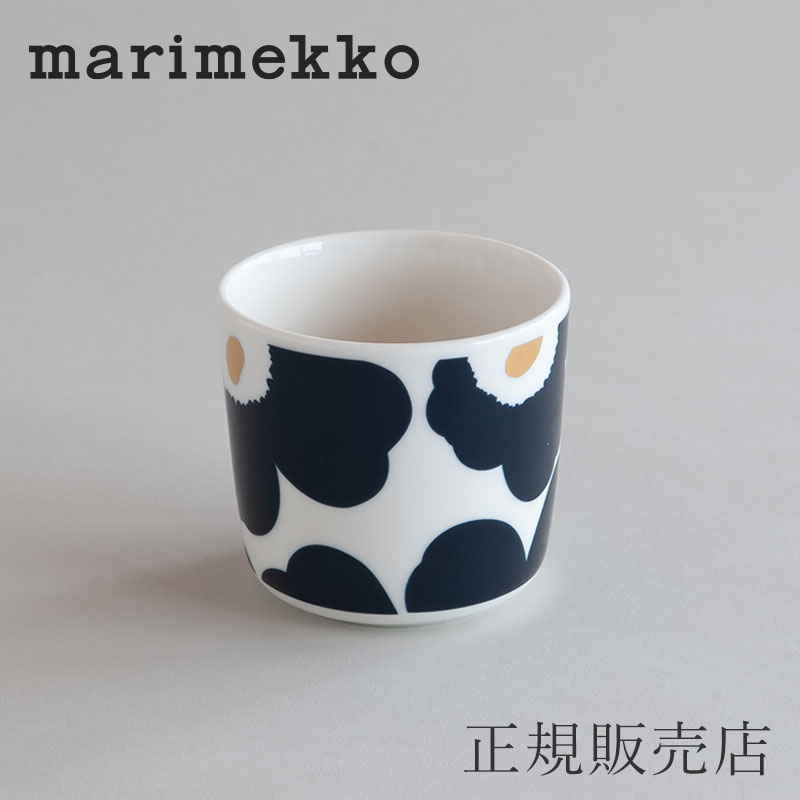 ラテマグ ウニッコ ネイビー×ゴールド（マリメッコ／marimekko）