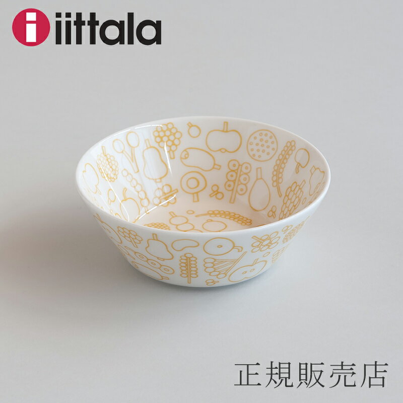 キュリアス マインド オブ オイバ トイッカ フルッタ ボウル 15cm イエロー（イッタラ／iittala）